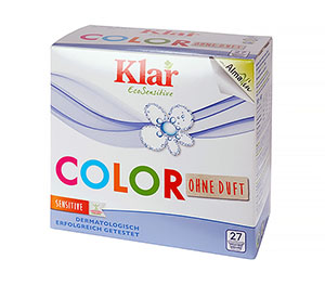 Klar Клар Стиральный порошок концентрат для цветного белья гипоаллергенный 1,375 кг