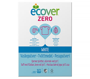 Ecover Эковер Эко стиральный порошок-ультраконцентрат WHITE ZERO 750 гр