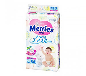 Merries Меррис Подгузники M (6-11 кг) 64 шт