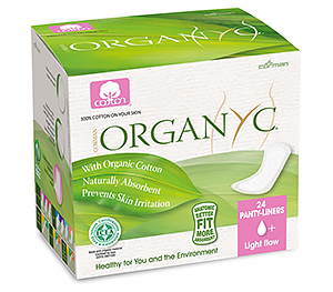 Organyc Органик Органические прокладки на каждый день в индивидуальной упаковке 1 капля Гипоаллергенные 24 шт