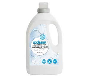 Sodasan Содасан Органическое универсальное жидкое средство для стирки детских изделий и для чувствительной кожи Sensitive 1,5 л
