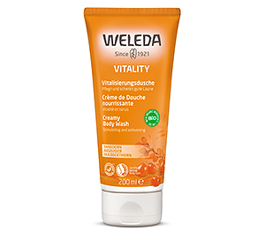 Weleda Веледа Натуральный облепиховый тонизирующий гель для душа 200 мл